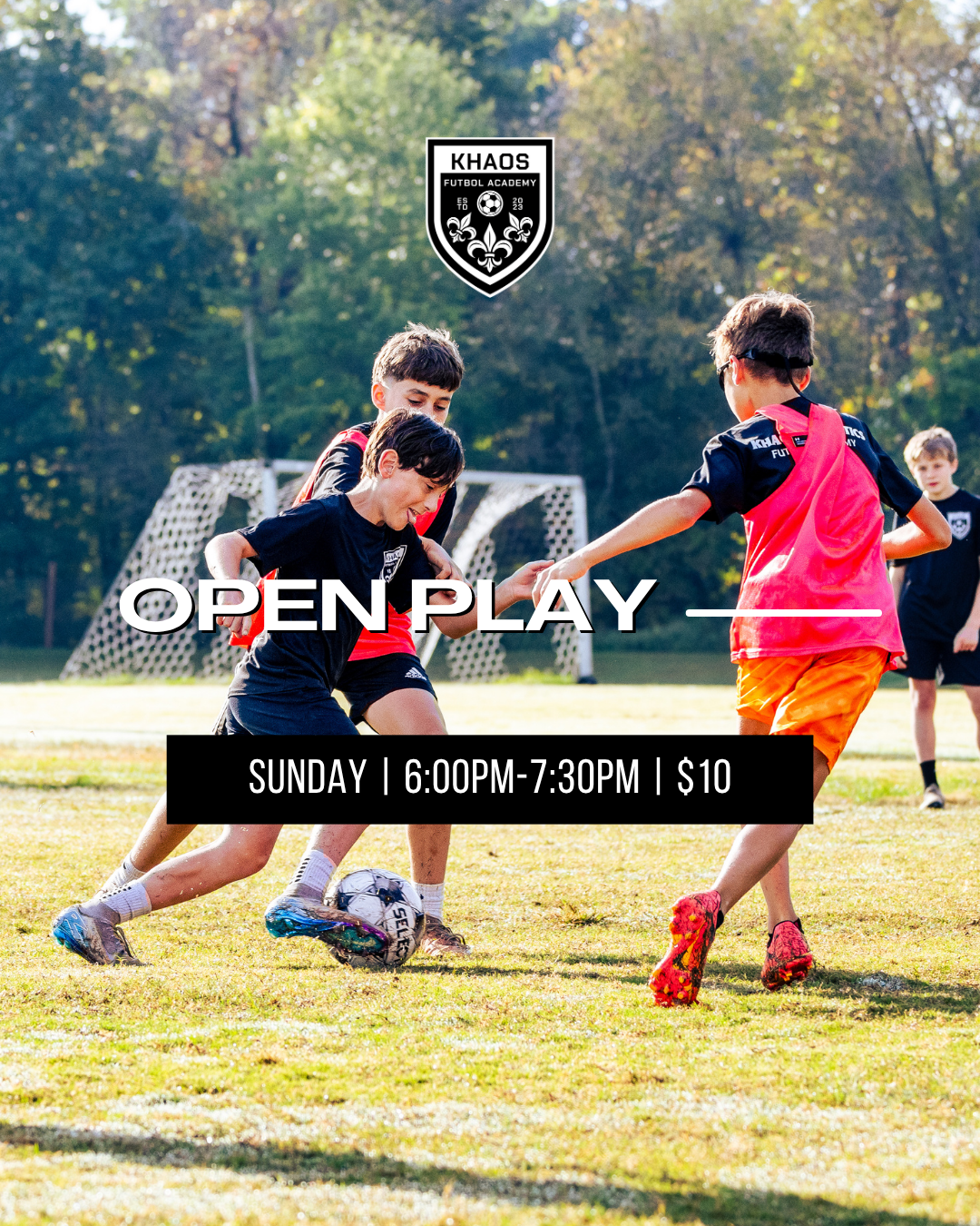 Khaos Open Play – Summer 2026