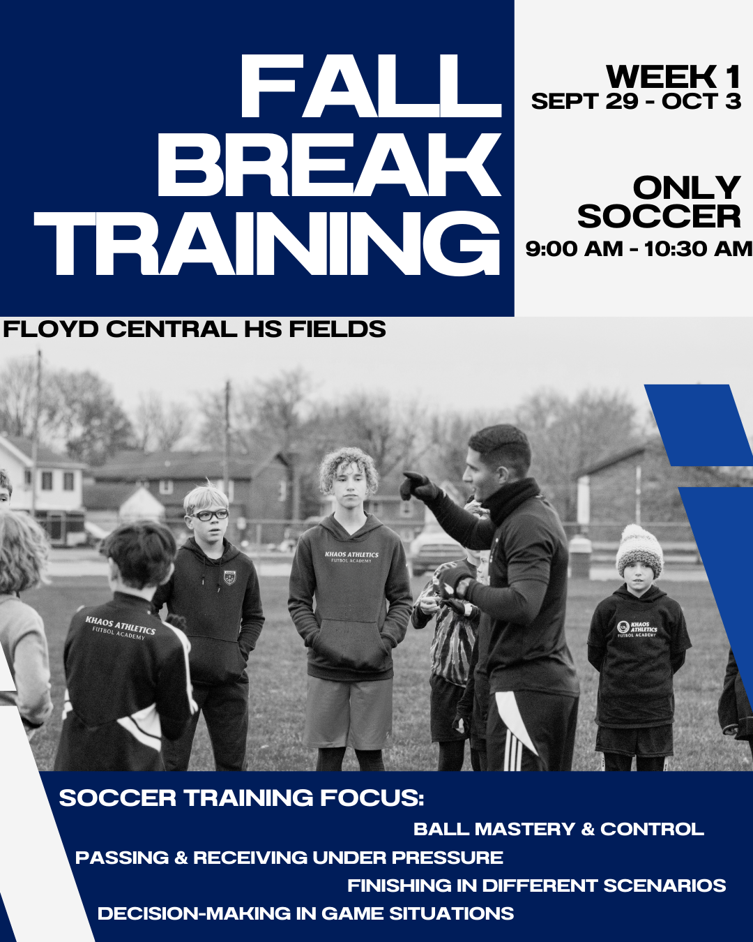 Khaos Academy Fall Break Training Camp 2025 — Choose Your Path